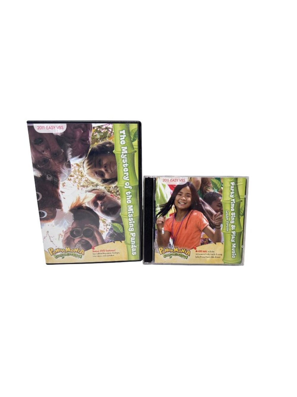 VBS Pandamania DVD/CD Party Time Sing & Play Music Where God Is Wild About You